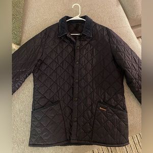 Barbour Heritage Liddesdale Quilted Jacket - Navy Blue - XL